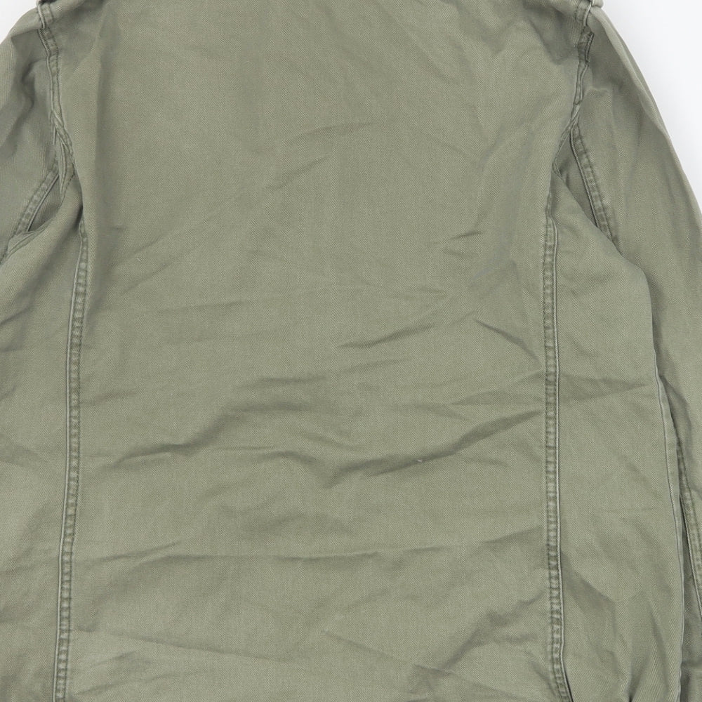 Primark Womens Green   Jacket  Size 12  Button