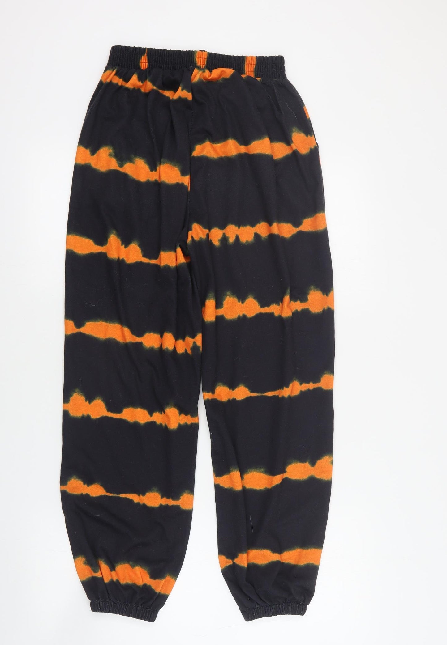 SheIn Womens Black  Polyester Jogger Trousers Size XS L26 in Regular Drawstring