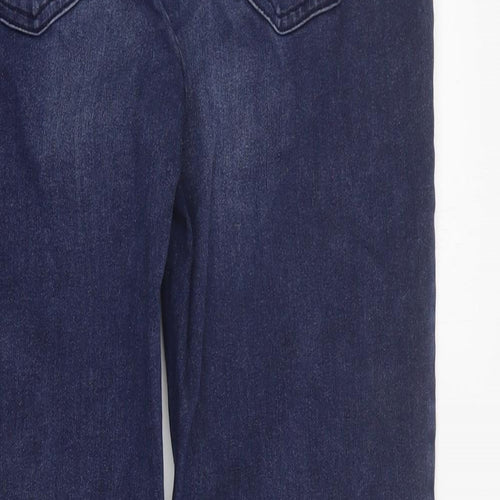 Avenue Womens Blue  Cotton Skinny Jeans Size 16 L28 in Regular Zip