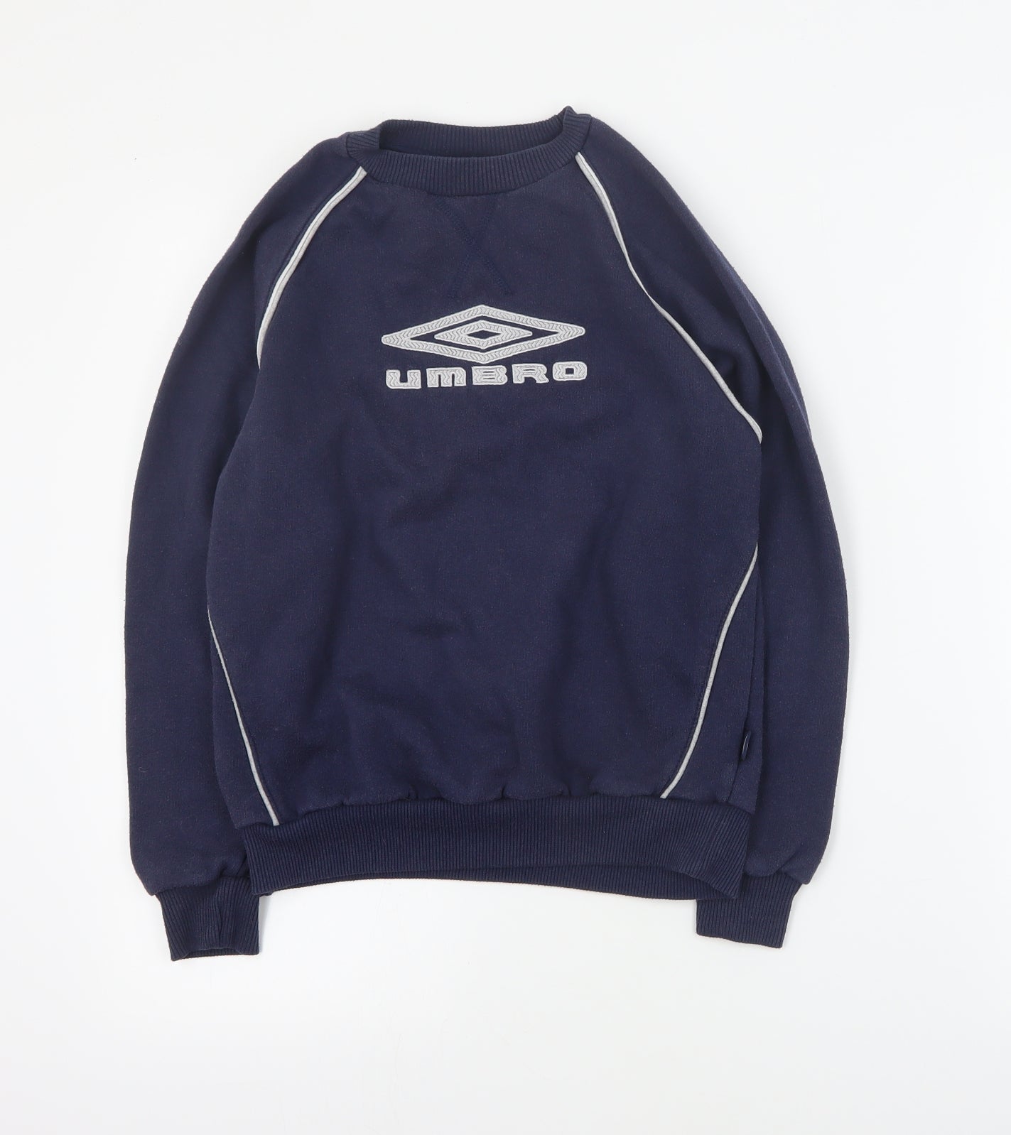 Umbro Boys Blue  Polyester Pullover Sweatshirt Size 11 Years  Pullover
