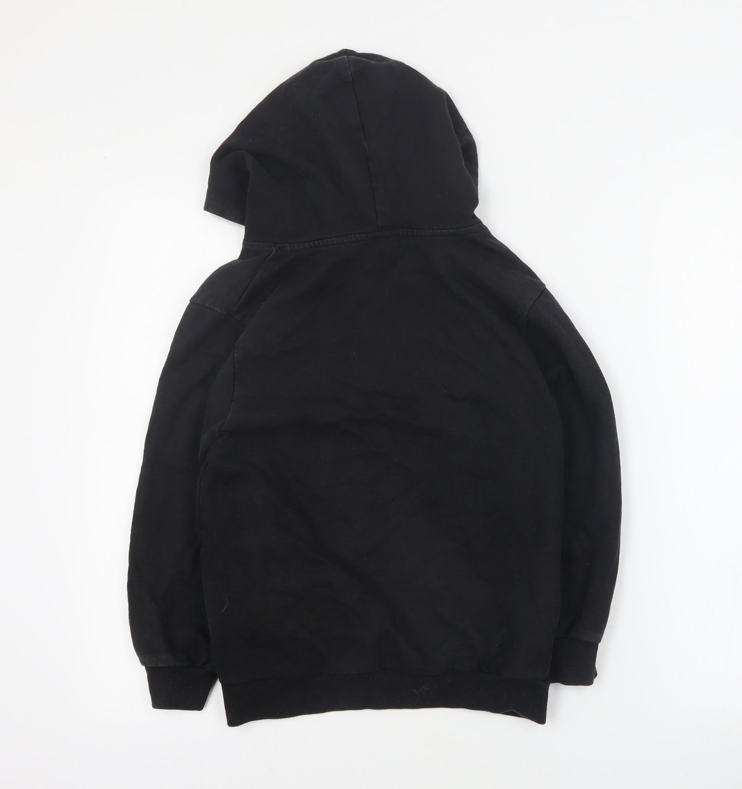 Jinx Boys Black  Cotton Pullover Hoodie Size 8-9 Years  Pullover - Minecraft