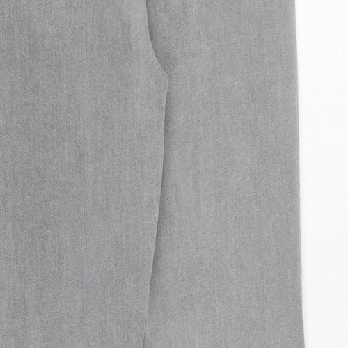 In the Style Womens Grey  Cotton Skinny Jeans Size 12 L26 in Regular Zip