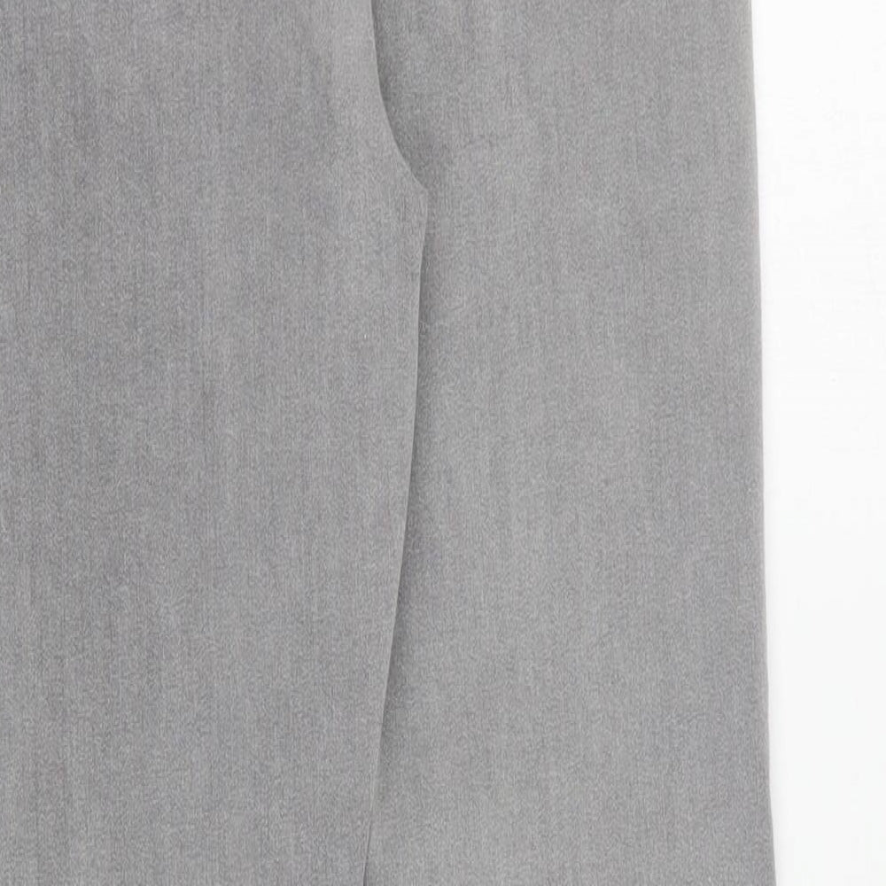 In the Style Womens Grey  Cotton Skinny Jeans Size 12 L26 in Regular Zip
