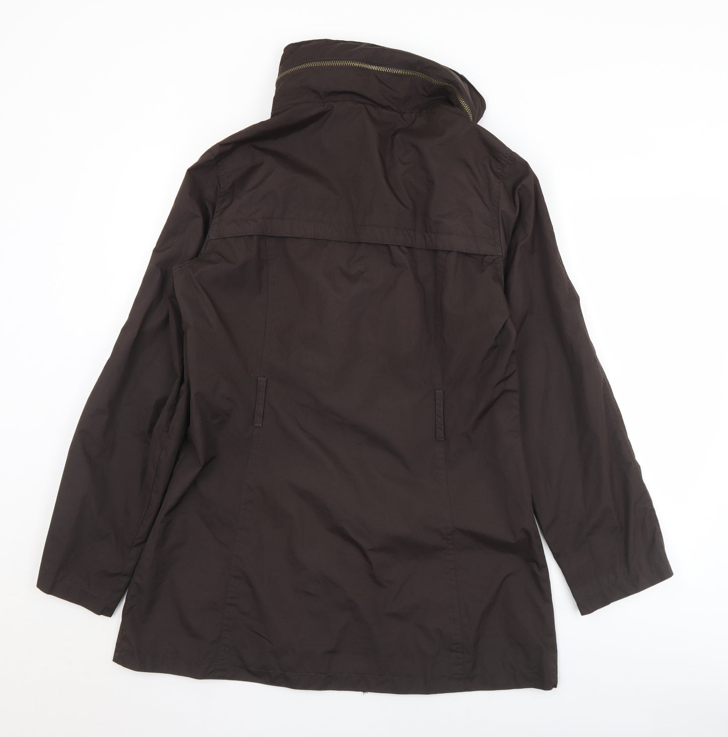 Techlab Womens Brown   Anorak Coat Size 10  Zip