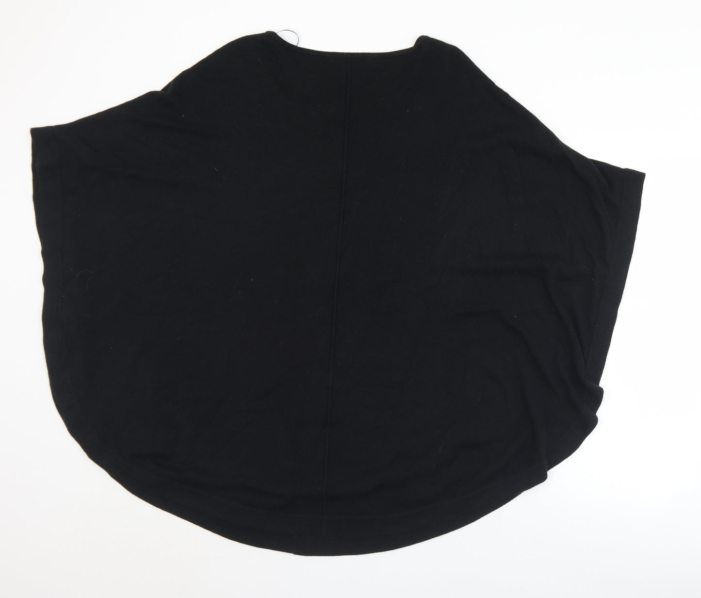 George Womens Black Round Neck  Acrylic Shrug Jumper Size L