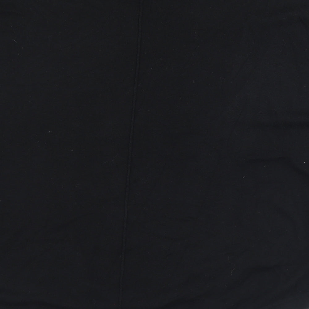 George Womens Black Round Neck  Acrylic Shrug Jumper Size L