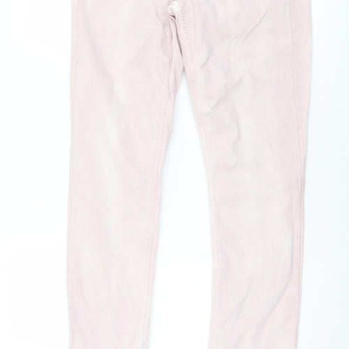 Gap Womens Pink  Cotton Skinny Jeans Size 8 L33 in Regular Zip