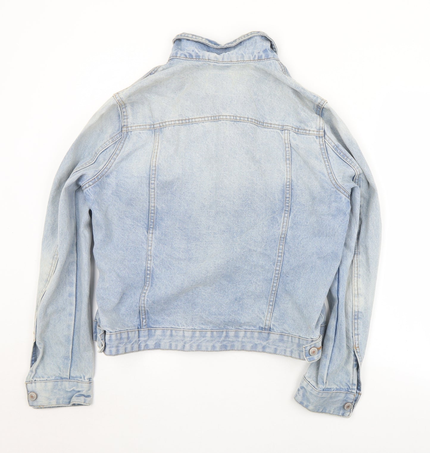 Denim & Co. Womens Blue   Jacket  Size 16  Button