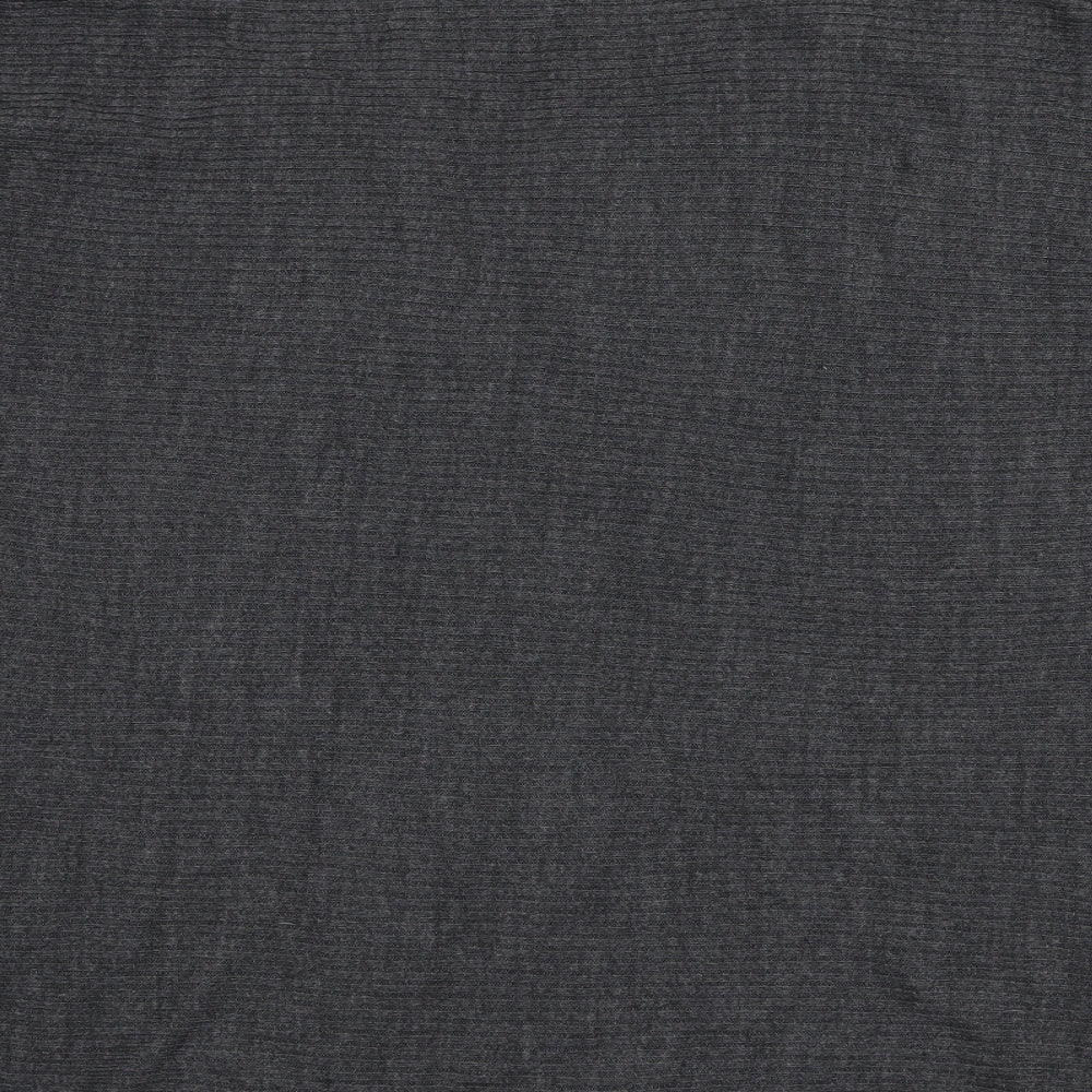 Debenhams Womens Grey Boat Neck  Acrylic Pullover Jumper Size 16