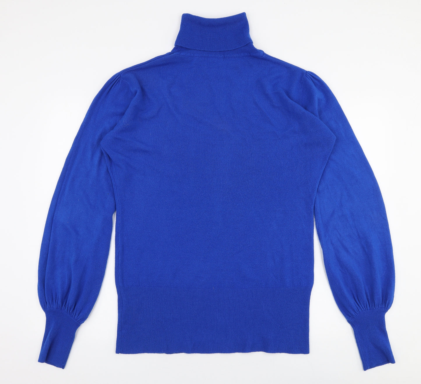 Atmosphere Womens Blue Roll Neck  Acrylic Pullover Jumper Size 18