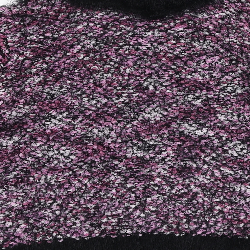 Klass Womens Multicoloured Roll Neck  Polyester Pullover Jumper Size 2XL