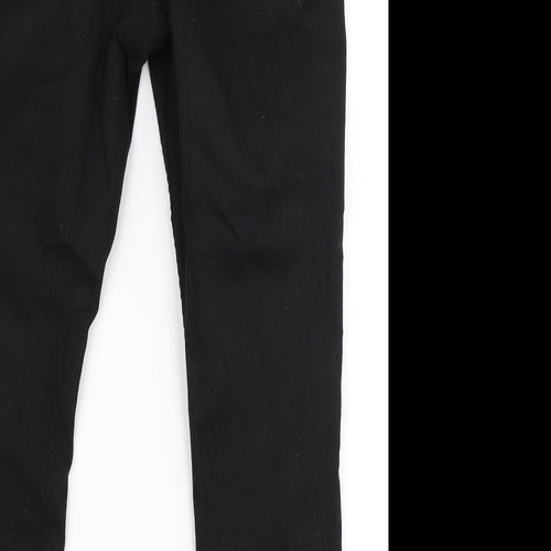 New Look Womens Black  Cotton Jegging Jeans Size 12 L30 in Slim