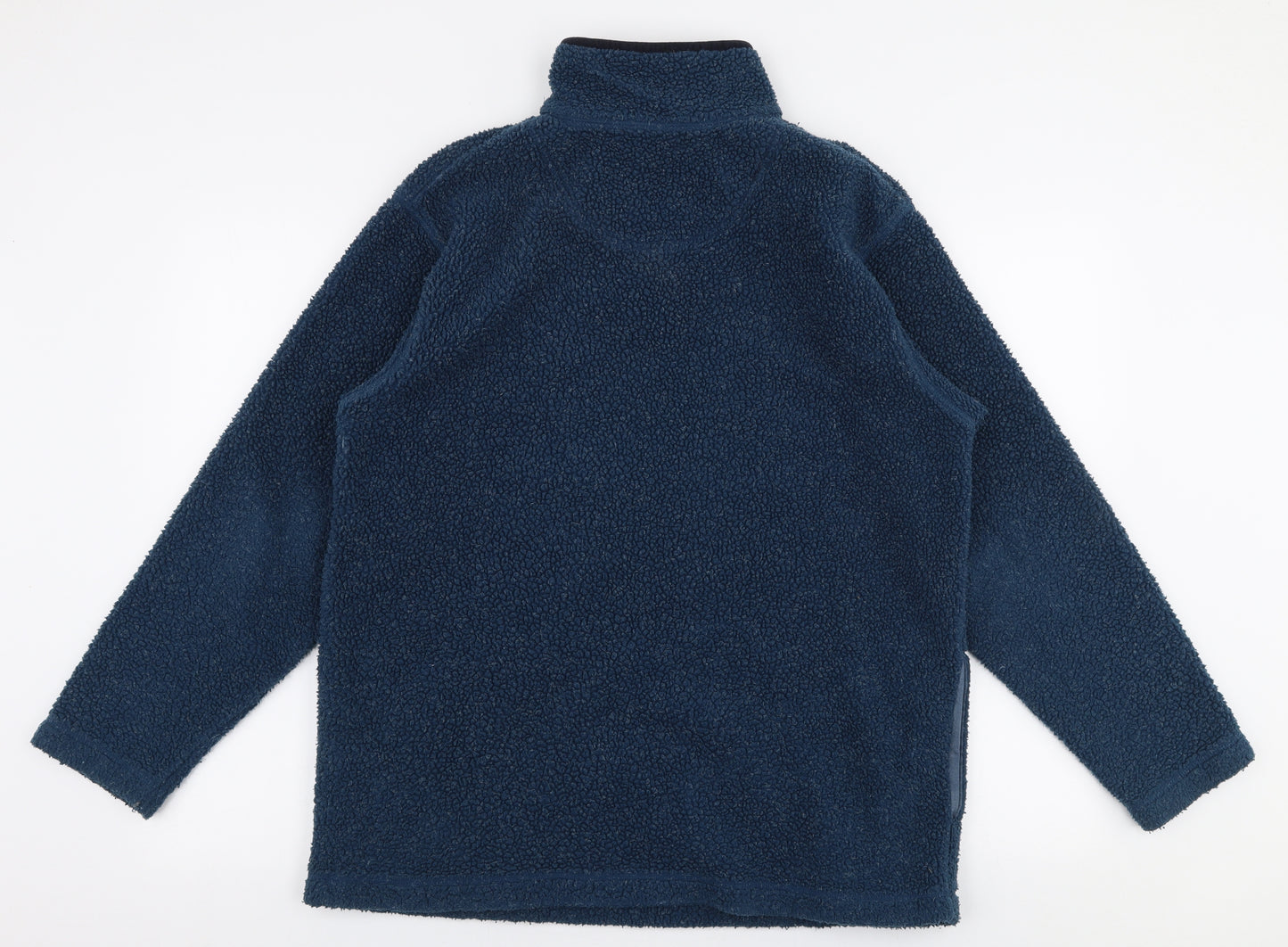 Debenhams Womens Blue  Polyester Pullover Sweatshirt Size 12  Zip