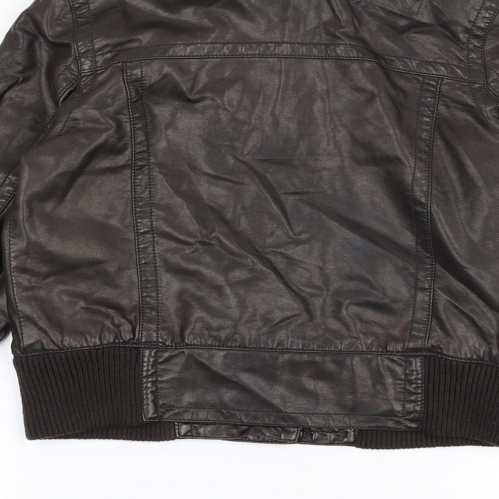 Atmosphere Womens Black   Jacket  Size 12  Button