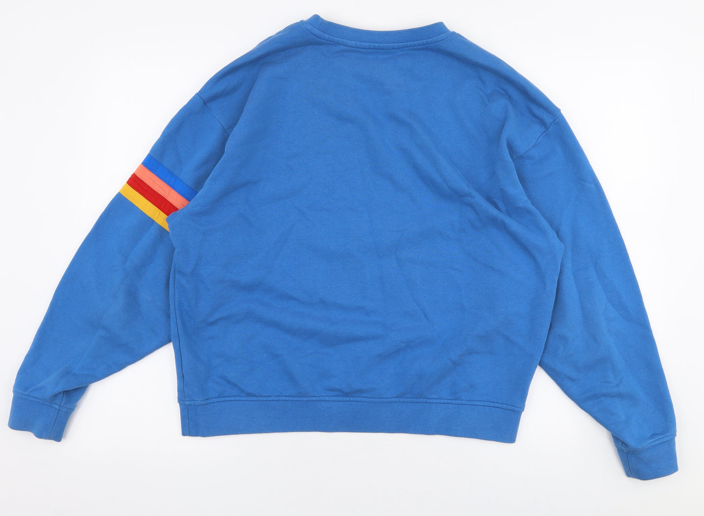 Wrangler Womens Blue  100% Cotton Pullover Sweatshirt Size M  Pullover