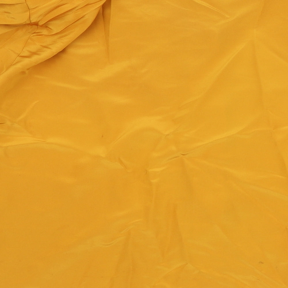 Lady Di  Womens Yellow  Polyester Basic Blouse Size 18 Round Neck