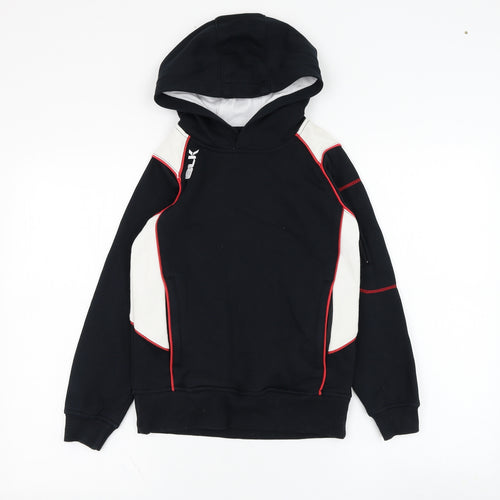 BLK Girls Black  Cotton Pullover Hoodie Size 8 Years  Pullover