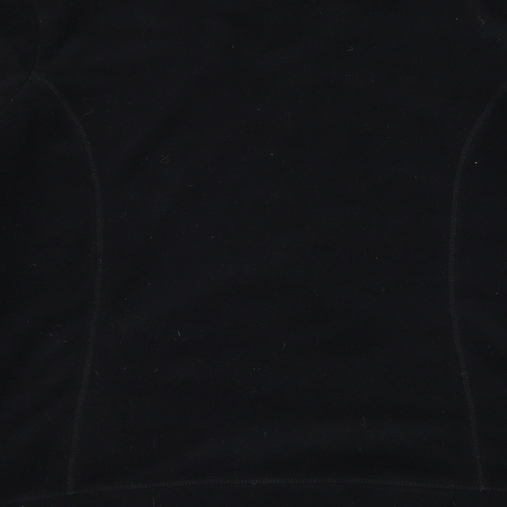 George Womens Black  Polyester Full Zip Sweatshirt Size 18  Zip - Fleece