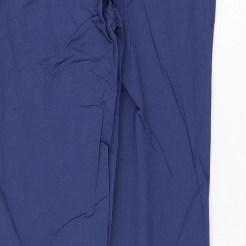 House Womens Blue  Cotton Chino Trousers Size S L30 in Regular Zip