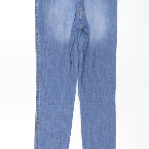 Divided by H&M Womens Blue  Cotton Skinny Jeans Size 8 L28 in Regular