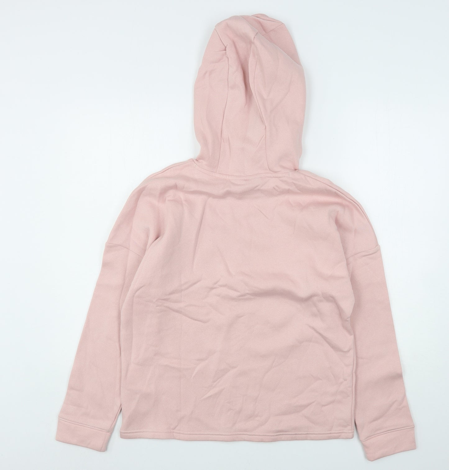 Under armour Womens Pink  Cotton Pullover Hoodie Size M
