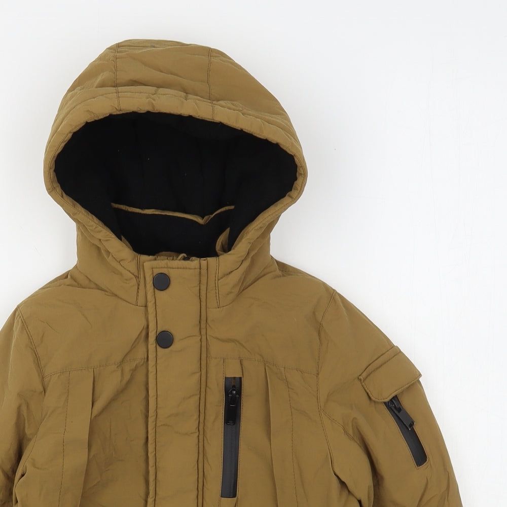 Matalan Boys Brown   Rain Coat Coat Size 4 Years