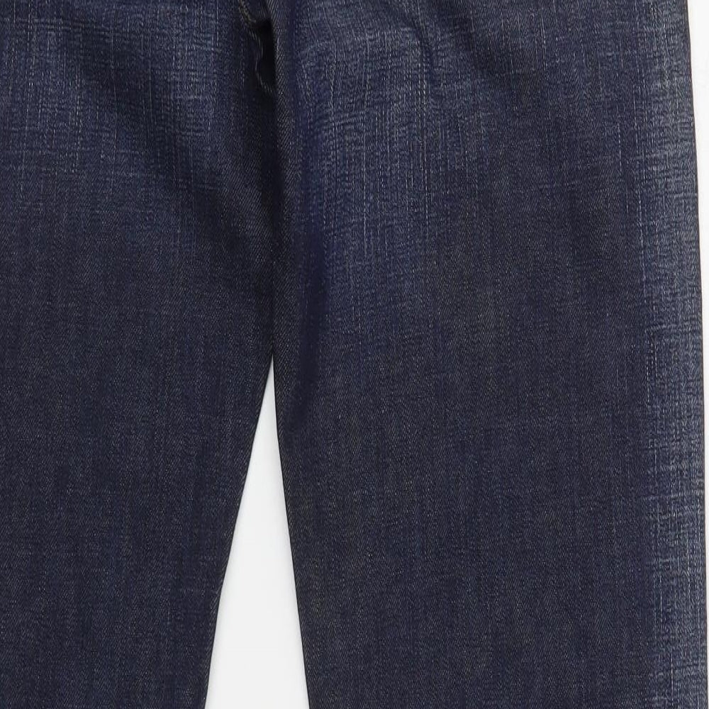 Diesel Mens Blue  Cotton Straight Jeans Size 34 L34 in Regular