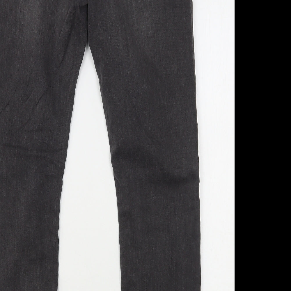 Tommy Hilfiger Mens Grey  Cotton Straight Jeans Size 34 L32 in Regular