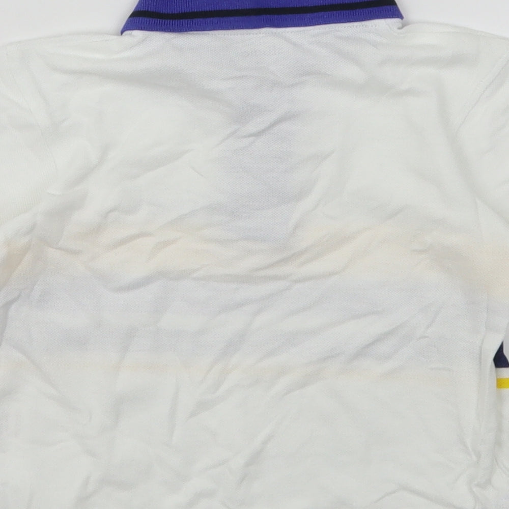 Studio Boys Multicoloured Striped Cotton Basic Polo Size 3-4 Years Collared