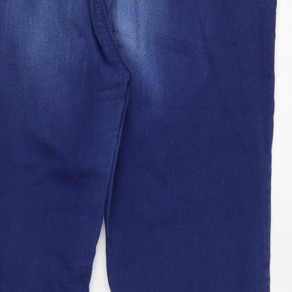 Dorothy Perkins Womens Blue  Cotton Jegging Jeans Size 20 L31 in Regular