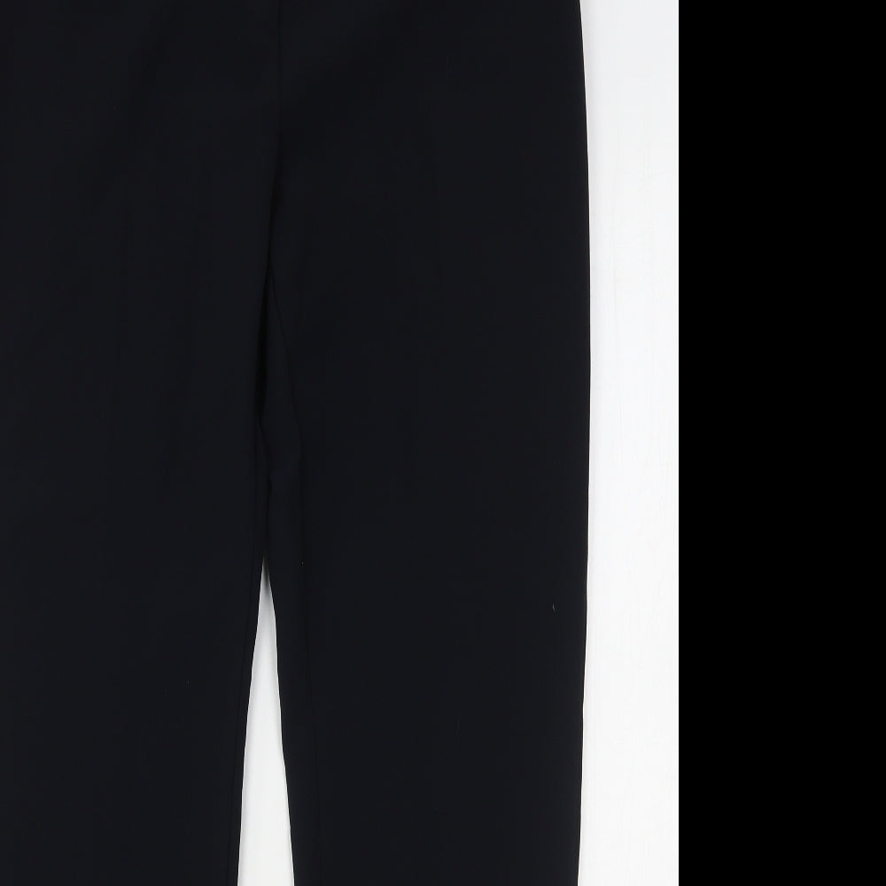 Principles Womens Black  Polyester Trousers  Size 10 L30 in Regular