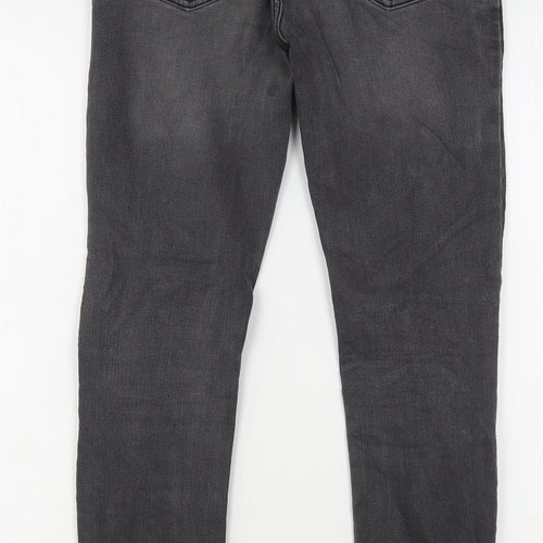 TU Boys Black  Cotton Skinny Jeans Size 13 Years  Regular