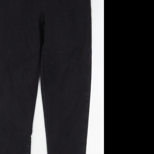 Roman Womens Black  Cotton Jegging Jeans Size 14 L30 in Regular