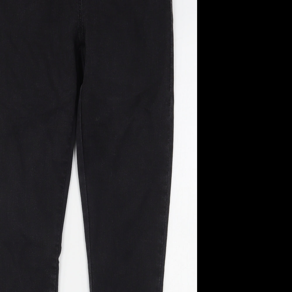 Roman Womens Black  Cotton Jegging Jeans Size 14 L30 in Regular