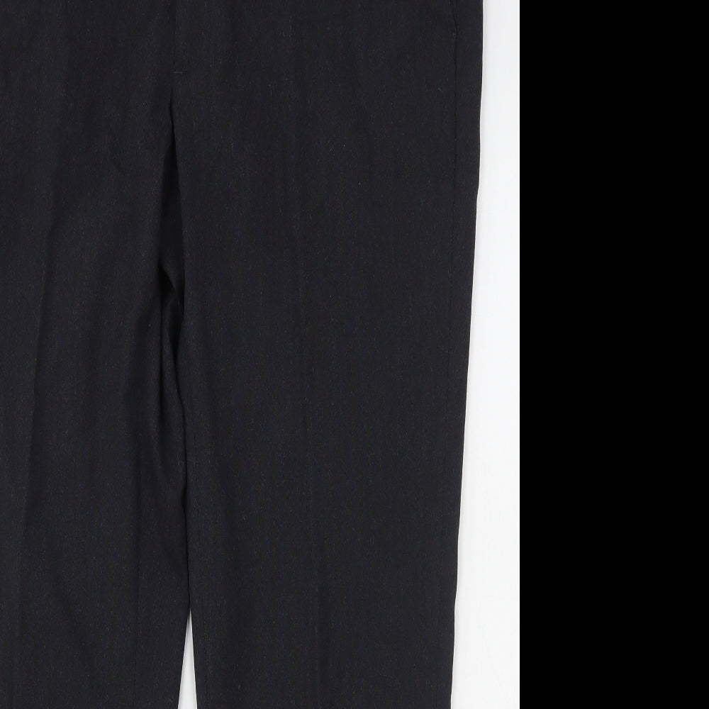 Marks and Spencer Mens Grey  Polyester Trousers  Size 40 L30 in Regular