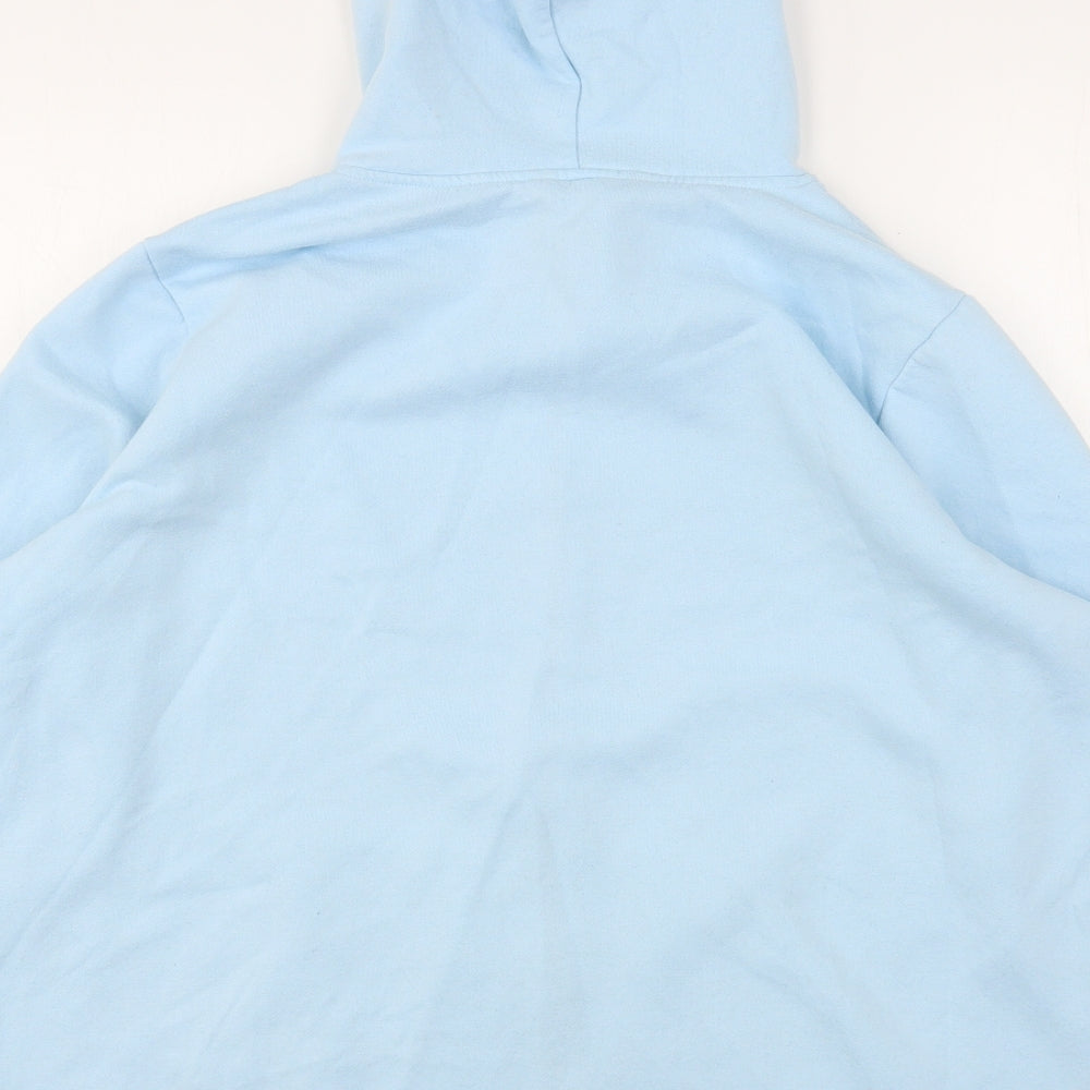 Dunnes Stores Womens Blue  Polyester Full Zip Hoodie Size XL