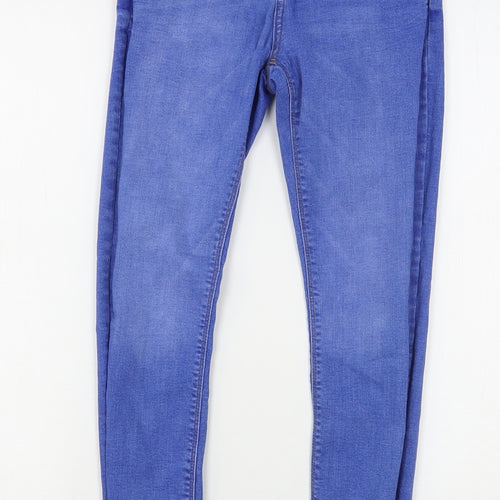 Denim Co Womens Blue  Cotton Skinny Jeans Size 10 L27 in Regular