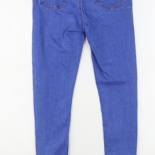 Denim Co Womens Blue  Cotton Skinny Jeans Size 10 L27 in Regular