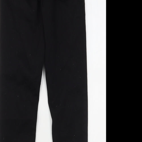 Denim Co Womens Black  Cotton Skinny Jeans Size 12 L24 in Regular