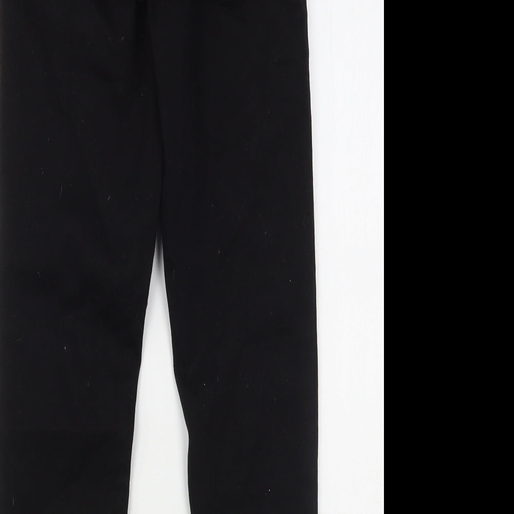 Denim Co Womens Black  Cotton Skinny Jeans Size 12 L24 in Regular