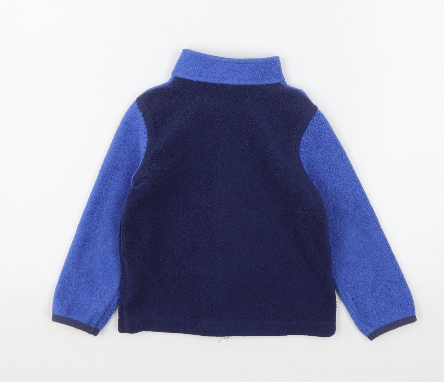 Marks and Spencer Boys Blue  Polyester Full Zip Sweatshirt Size 2-3 Years