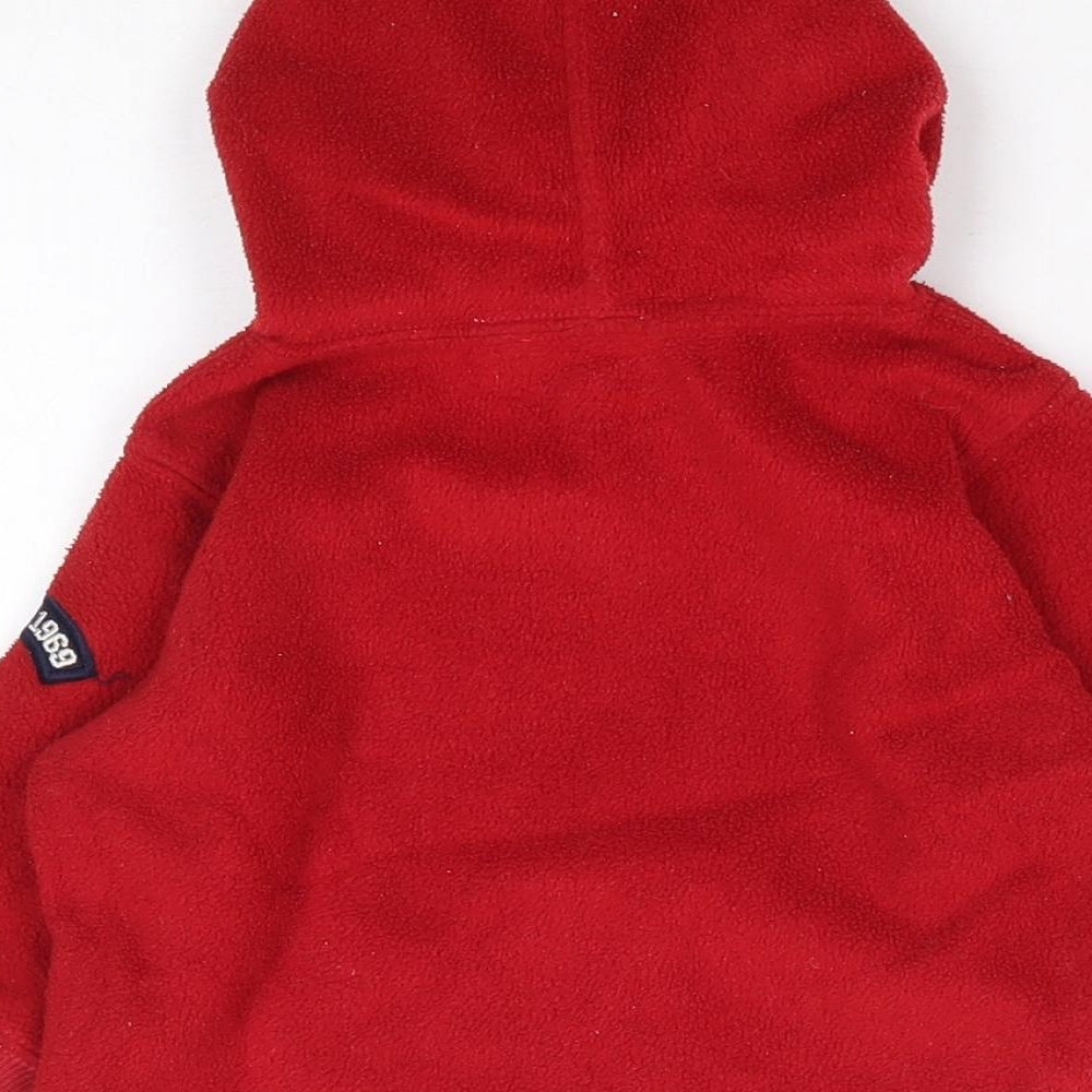Gap Boys Red  Polyester Pullover Jumper Size 6-9 Months  Pullover