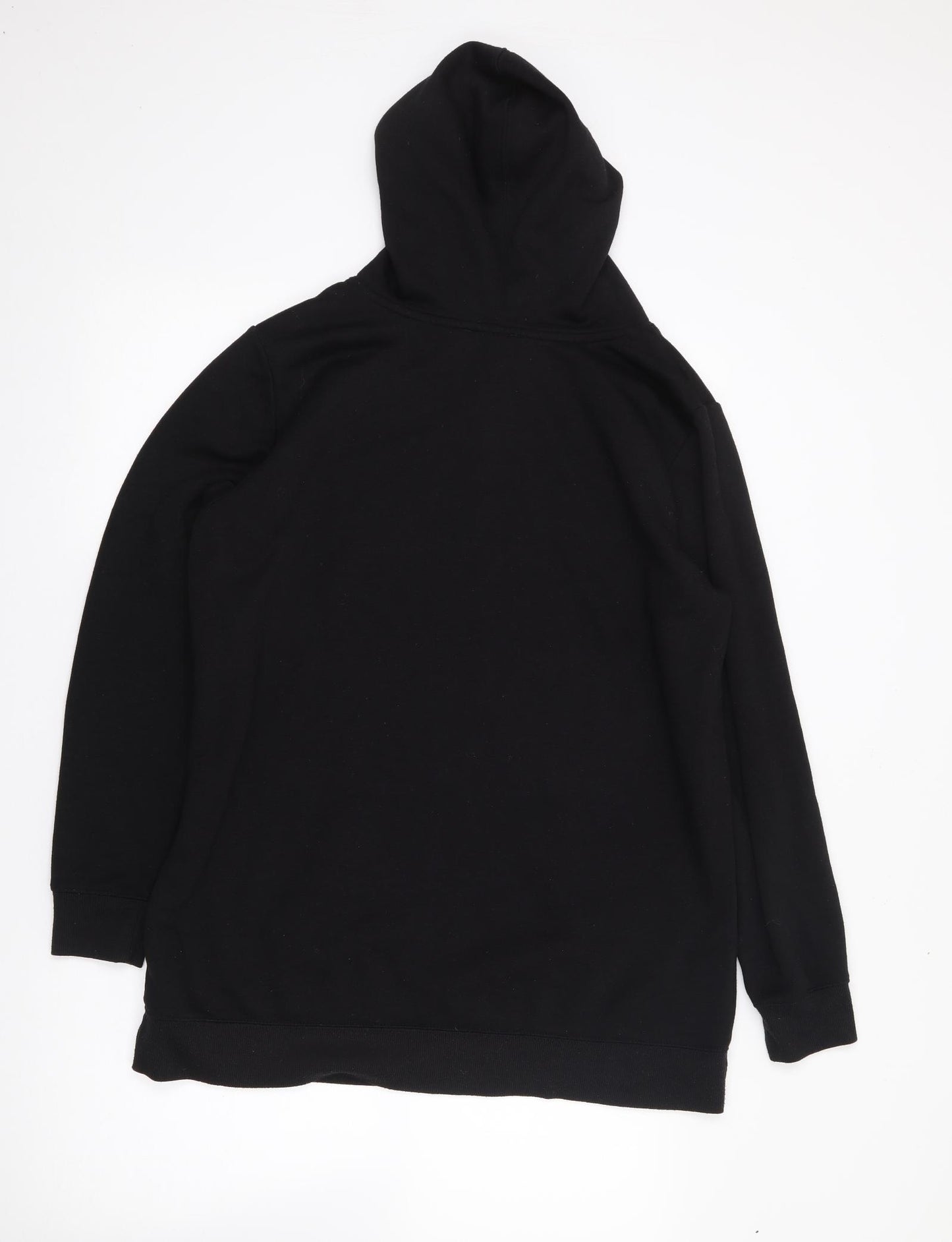 Papaya Womens Black  Polyester Pullover Hoodie Size L  Pullover