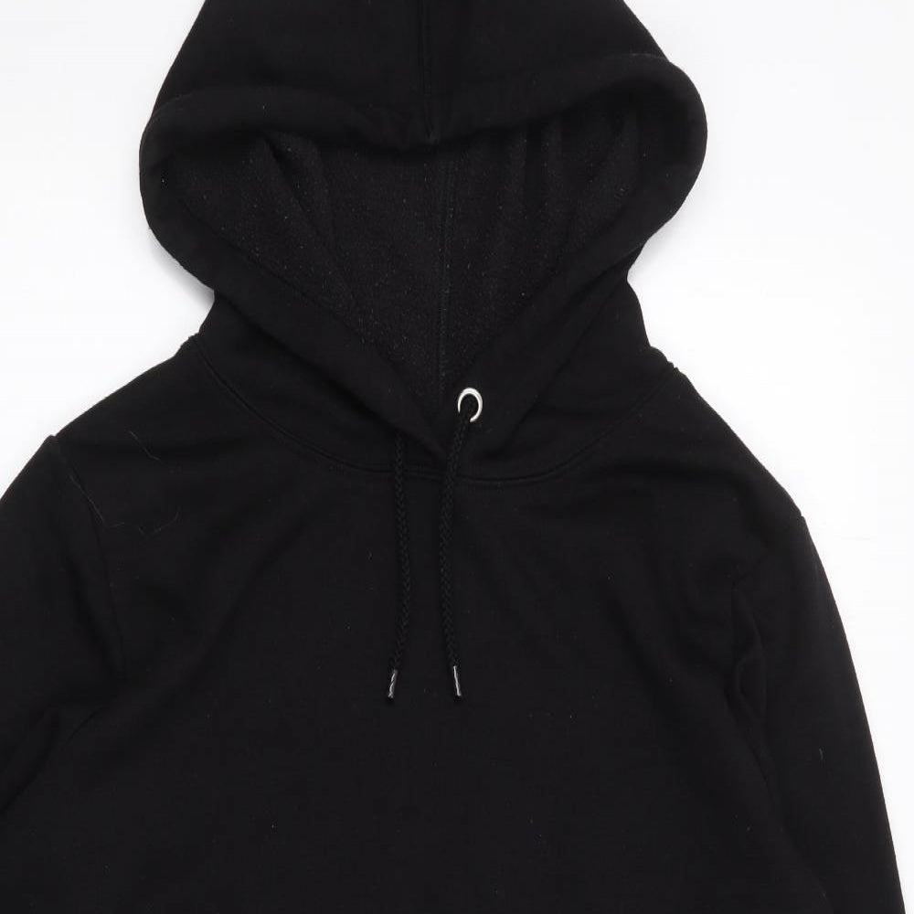 Papaya Womens Black  Polyester Pullover Hoodie Size L  Pullover