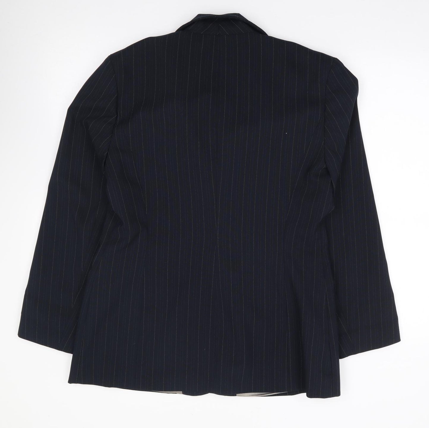 Prima Womens Blue   Jacket Blazer Size 14  Button