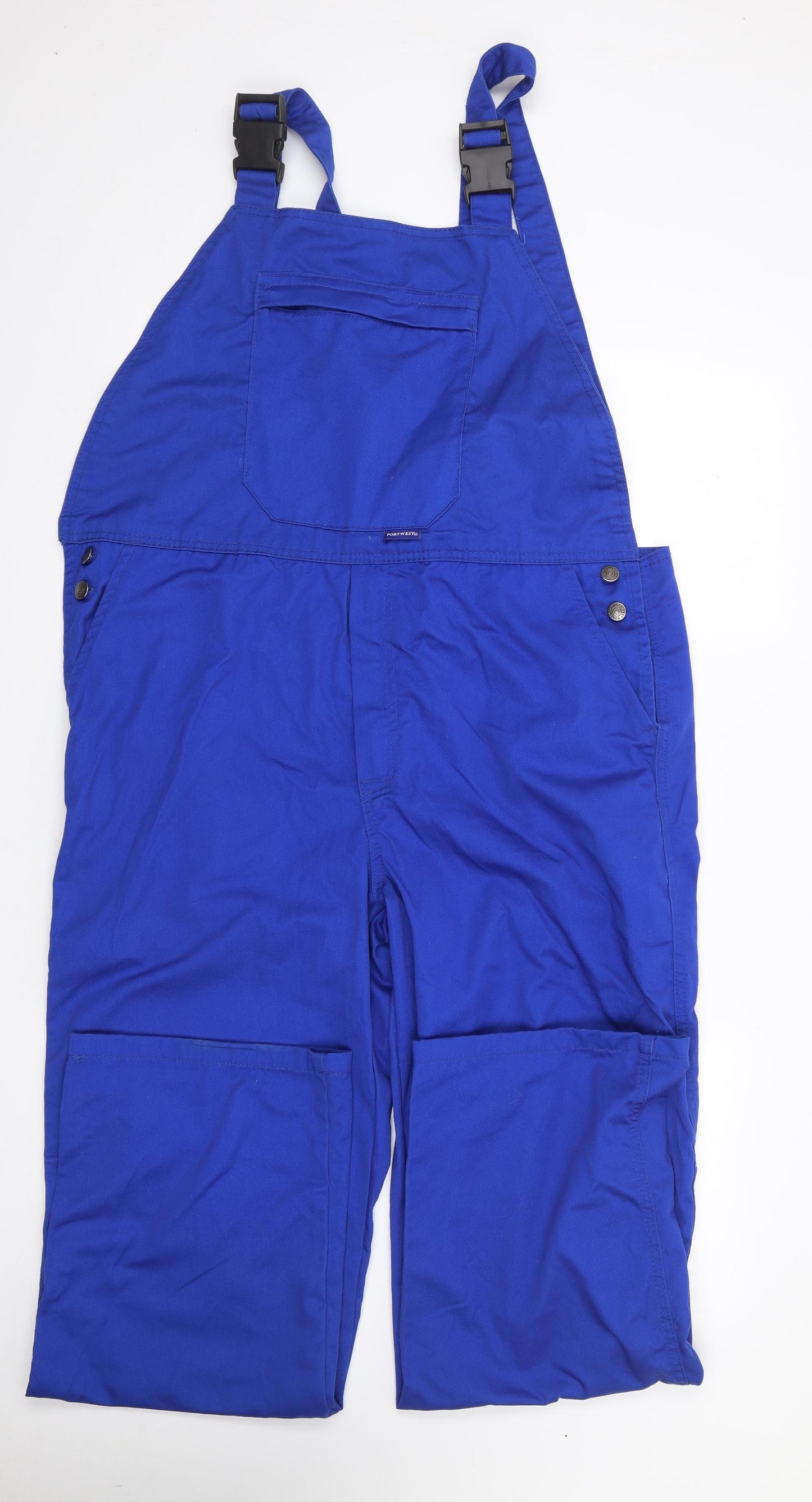 Portwest Mens Blue  Polyester Carpenter Trousers Size L L31 in Regular  - Overalls, Workwear
