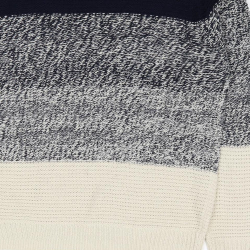 Primark Mens Multicoloured Crew Neck  Acrylic Pullover Jumper Size XL