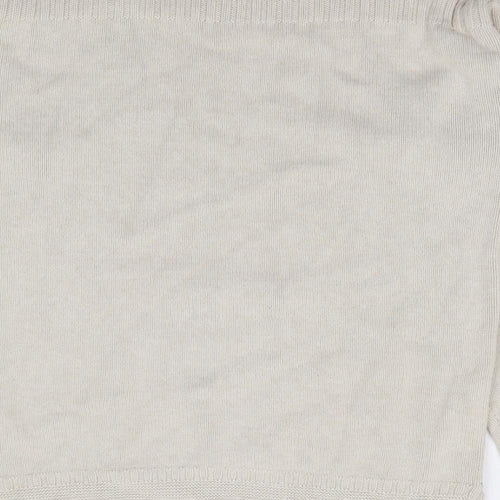 Joules Womens Beige Crew Neck  100% Cotton Pullover Jumper Size M