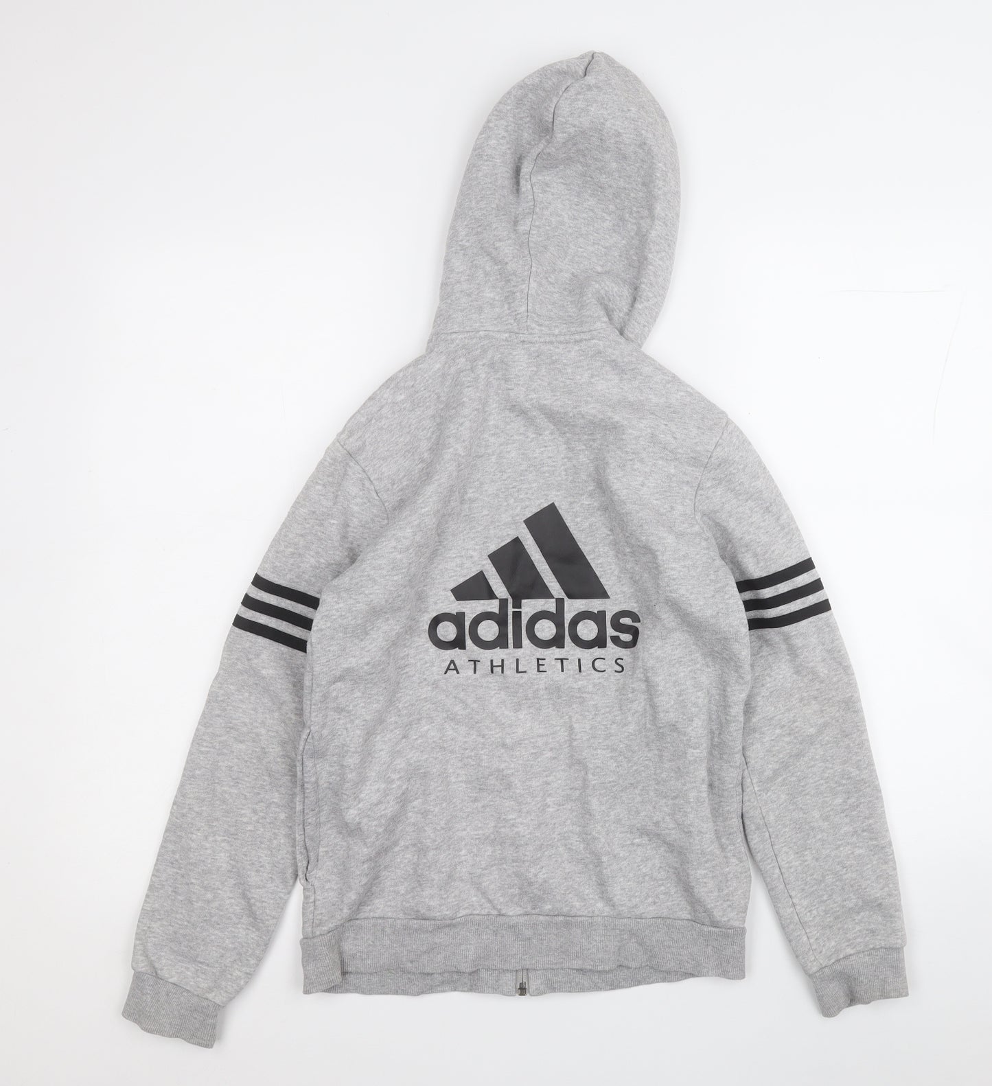 adidas Boys Grey   Jacket  Size 11-12 Years