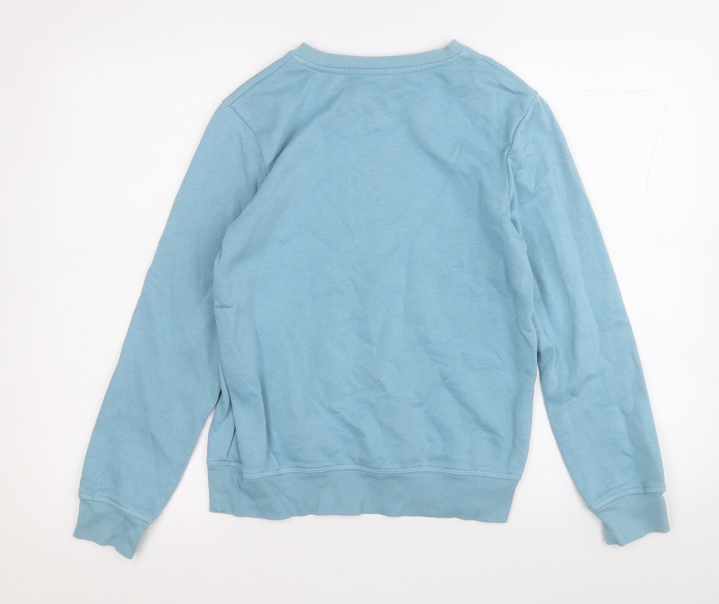 George Boys Blue  Cotton Pullover Sweatshirt Size 12 Years